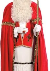 Overig Fluwelen Sinterklaas Kostuum (4-delig)