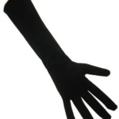 Overig Handschoenen Zwarte Piet Lang Zwart
