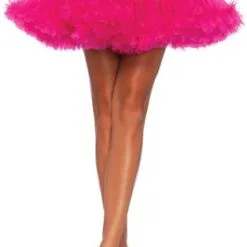 Overig Luxe Fuchsia Petticoat (2 Lagen)