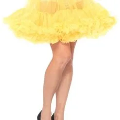 Overig Luxe Gele Petticoat (2 Lagen)