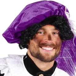 Overig Luxe Pietenmuts Paars - Polyester