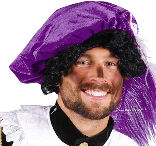 Overig Luxe Pietenmuts Paars - Polyester