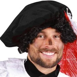 Overig Luxe Pietenmuts Zwart - Polyester