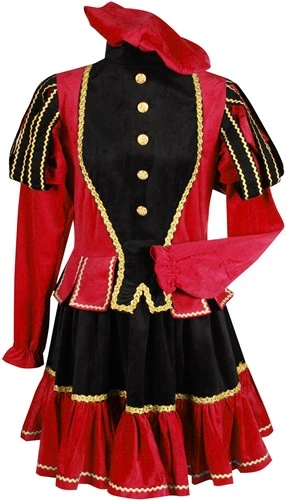 Overig Murcia Dames Pietenpak Zwart/Rood