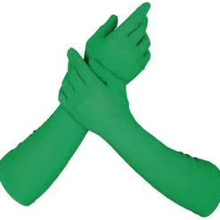 Overig Piet Handschoenen Lang Groen (42cm)