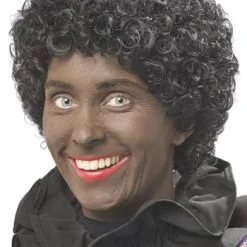 Overig Pietenpruik Zwarte Piet Luxe XL