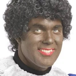 Overig Pietenpruik Zwarte Piet Luxe XXL