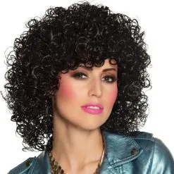 Overig Vrouwenpruik Club Zwart