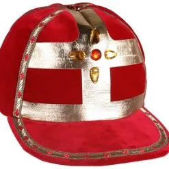 Overig Werkmijter Sinterklaas Rood (fluweel)