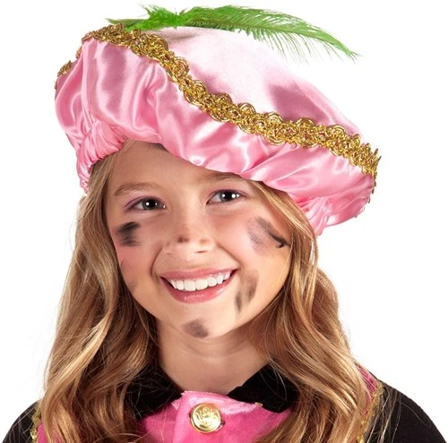 Overig Piet Baret Roze (Satijn) - Image 2